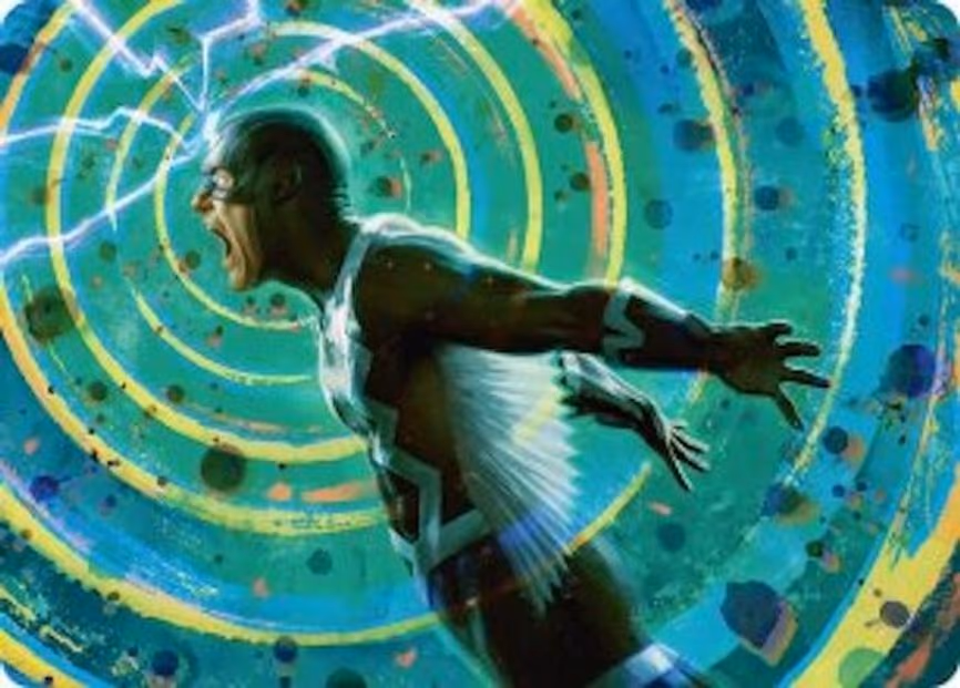 Black Bolt, Inhuman King Art Card