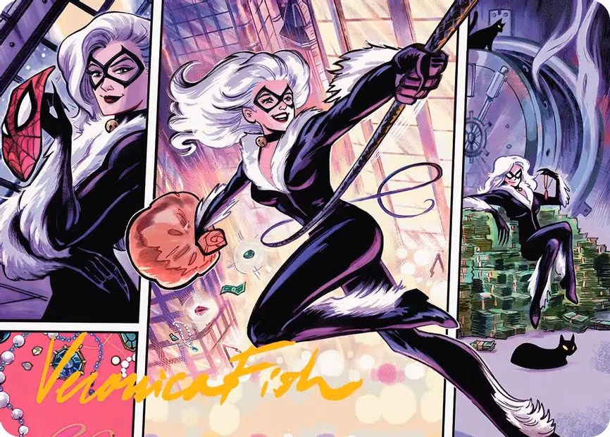 Black Cat, Cunning Thief Art Card