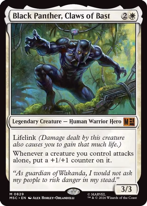 Black Panther, Claws of Bast - M (829)