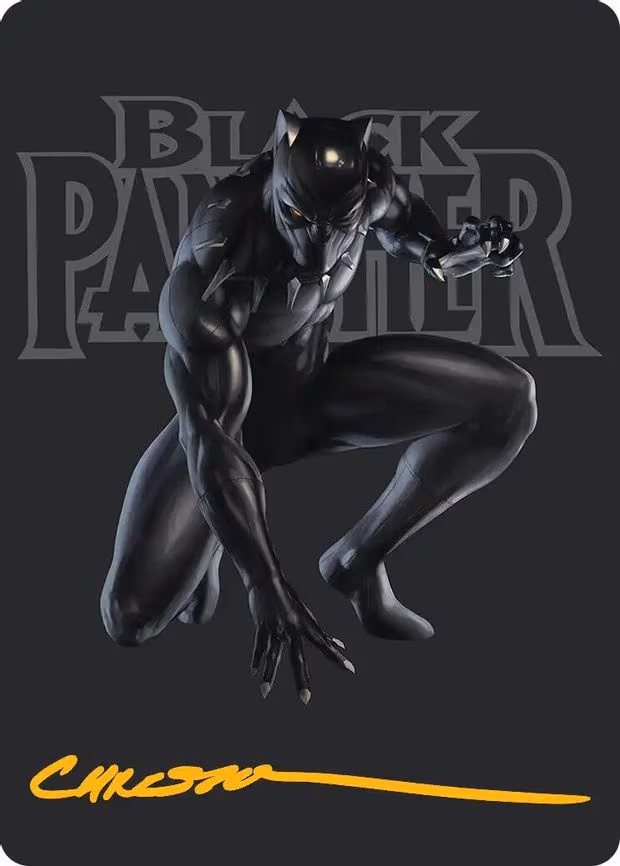 Black Panther, Hope Enduring Art Card