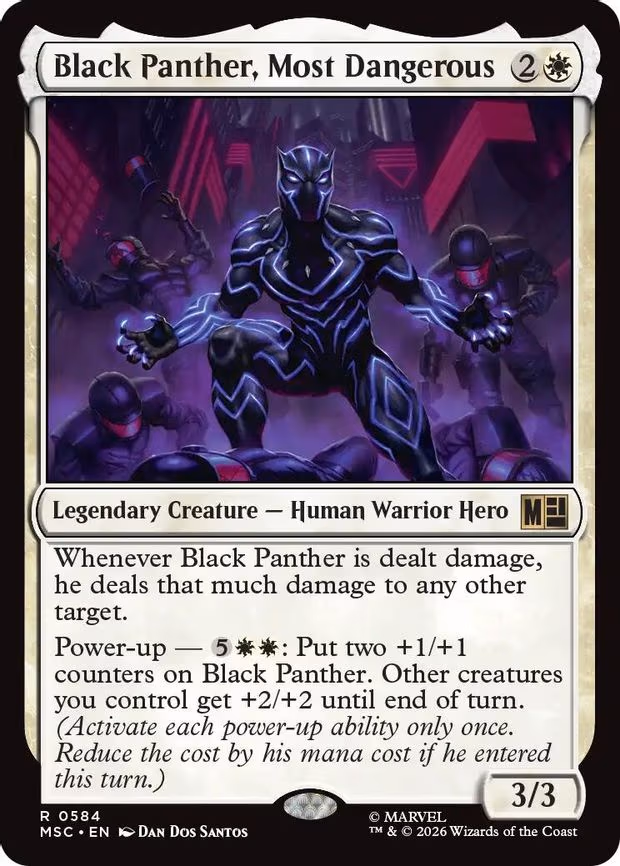 Black Panther, Most Dangerous - R (584)
