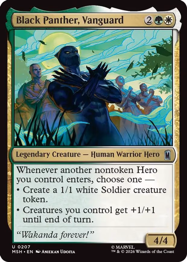 Black Panther, Vanguard - U (207)