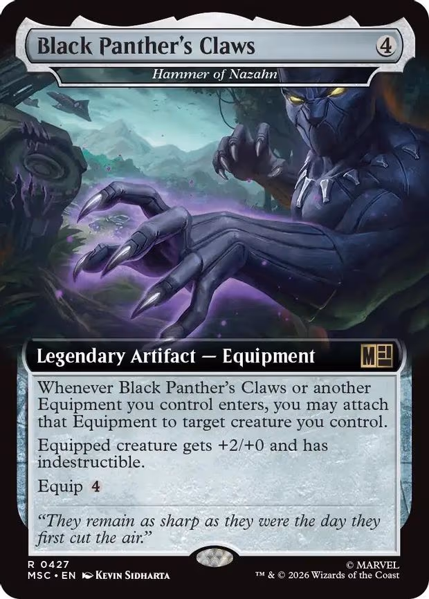 Black Panther's Claws - Hammer of Nazahn - R (427)