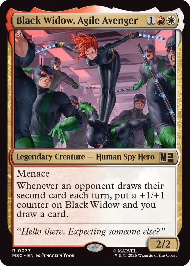 Black Widow, Agile Avenger - R (77)