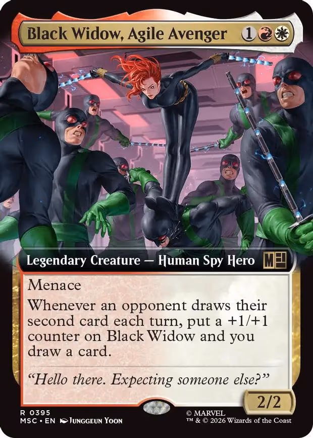 Black Widow, Agile Avenger - R (395)