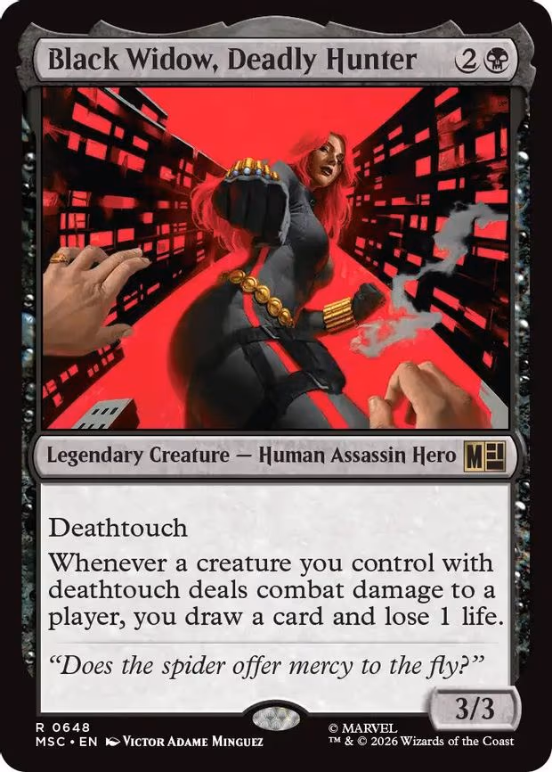 Black Widow, Deadly Hunter - R (648)