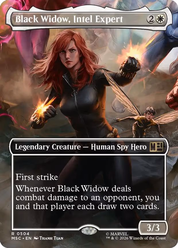 Black Widow, Intel Expert - R (504)