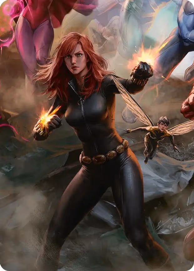 Black Widow, Intel Expert Art Card