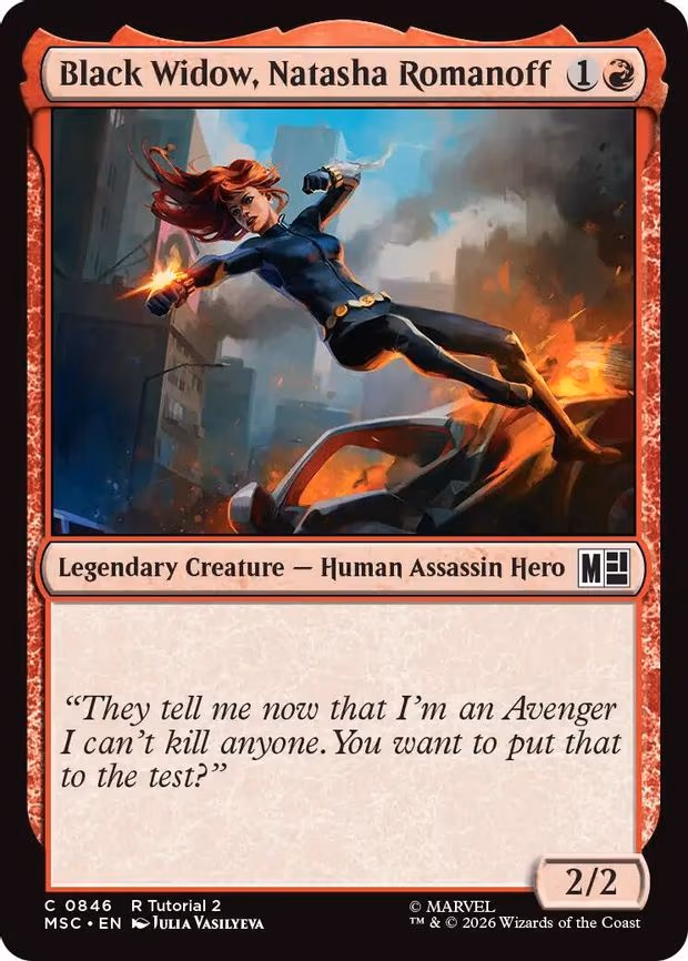 Black Widow, Natasha Romanoff - C (846)