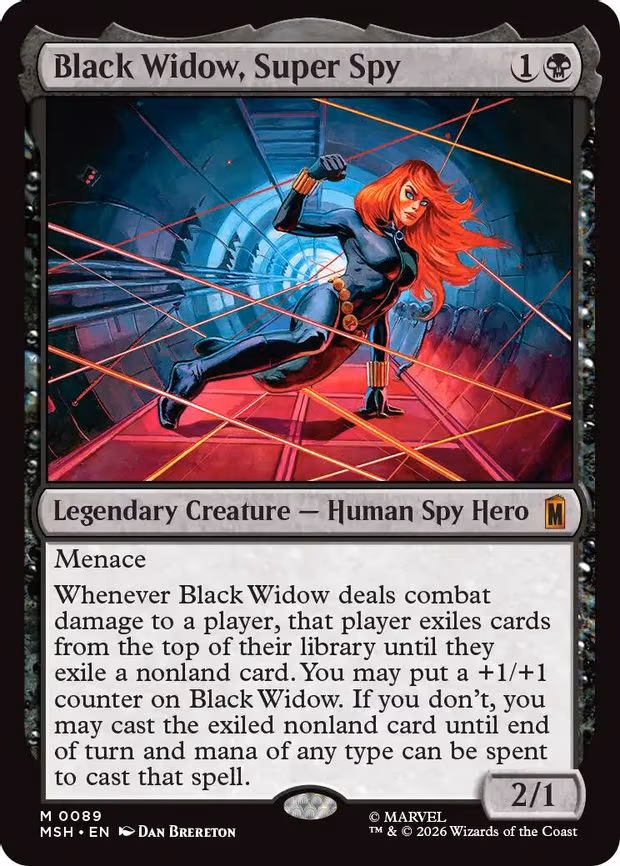 Black Widow, Super Spy - M (89)