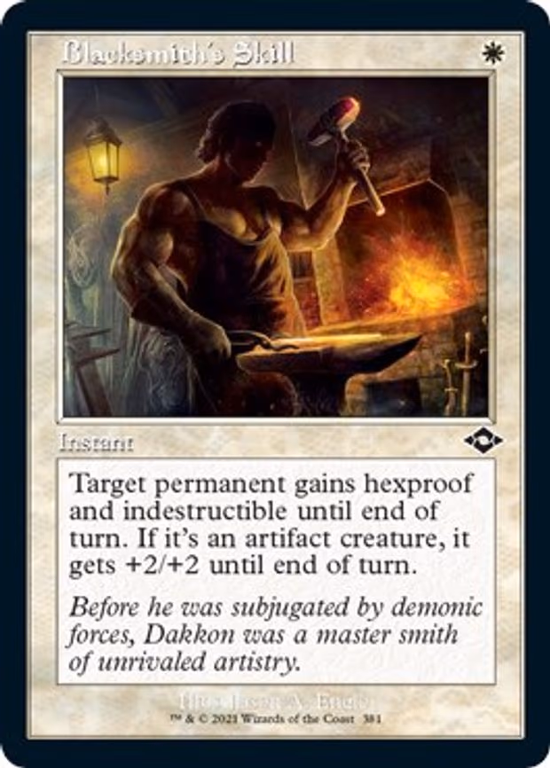 Blacksmith's Skill (Retro Frame)