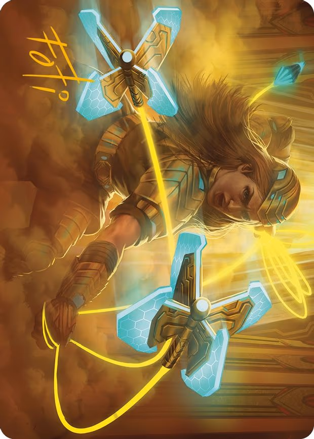 Bladehold War-Whip Art Card