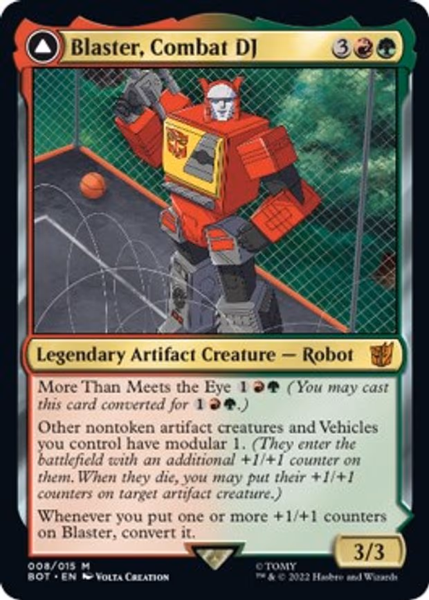 Blaster, Combat DJ