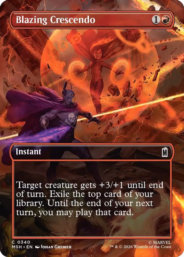 Blazing Crescendo - C (340)