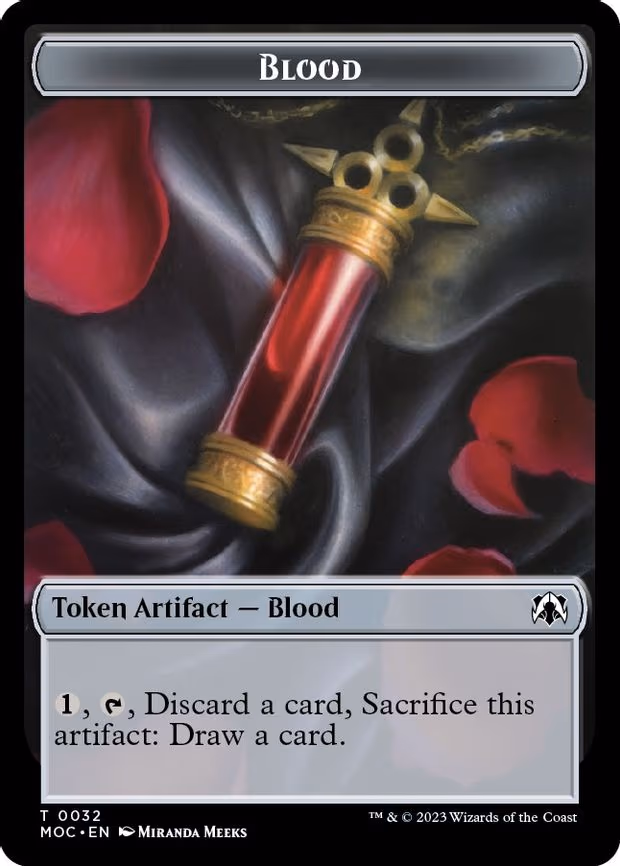 Blood // Shapeshifter Double-sided Token