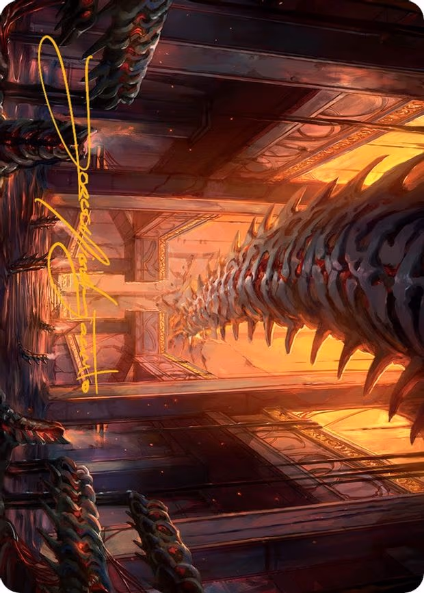 Bloodfell Caves Art Card