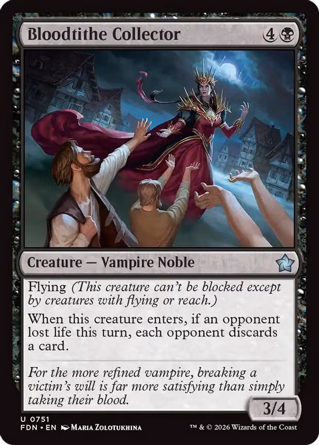 Bloodtithe Collector - U (751)
