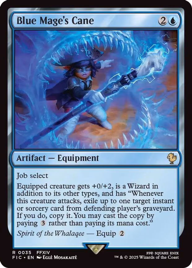 Blue Mage's Cane