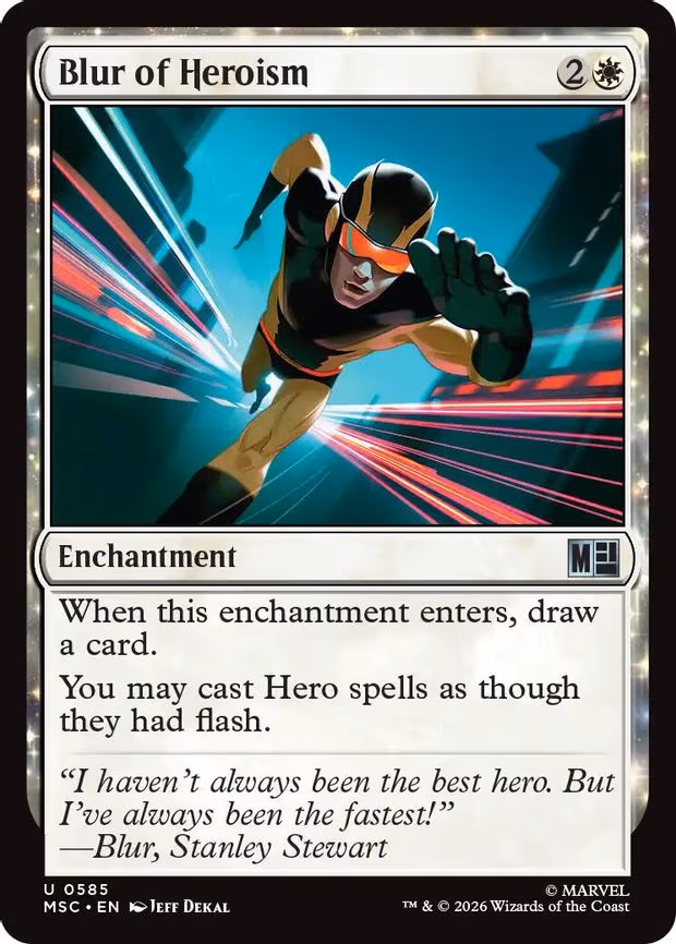 Blur of Heroism - U (585)