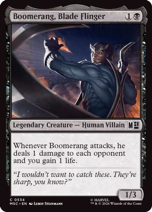 Boomerang, Blade Flinger - C (534)