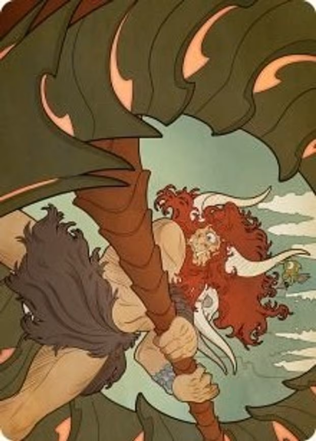 Borborygmos and Fblthp Art Card