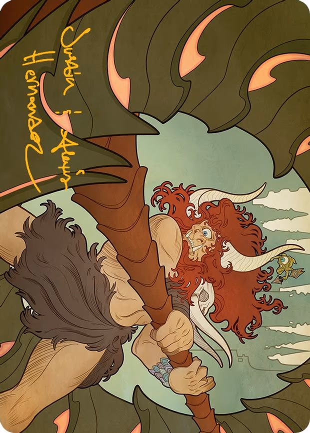 Borborygmos and Fblthp Art Card