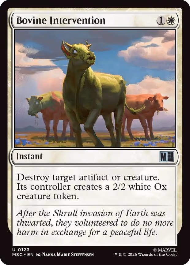 Bovine Intervention - U (123)