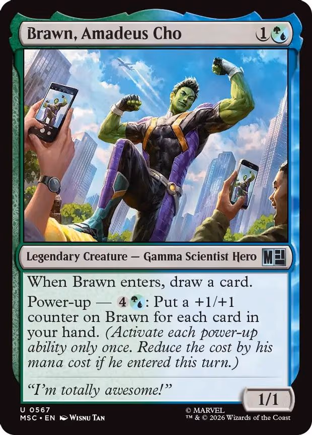 Brawn, Amadeus Cho - U (567)