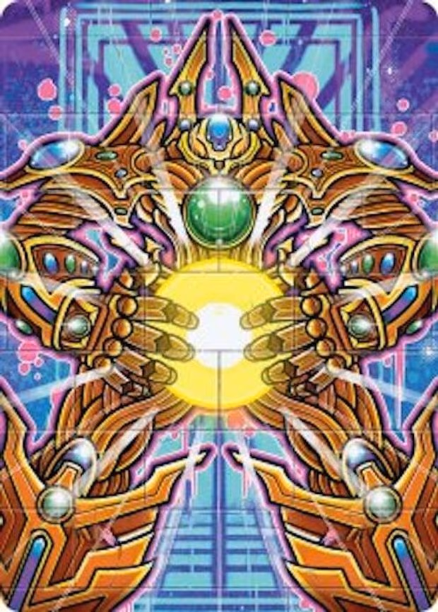 Brightglass Gearhulk Art Card