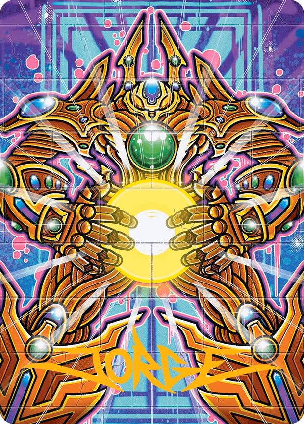Brightglass Gearhulk Art Card