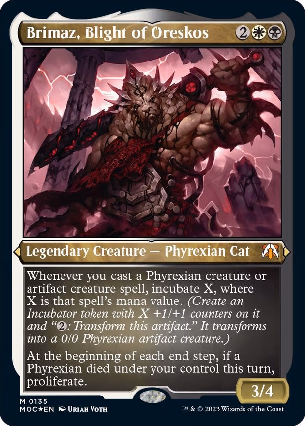 Brimaz, Blight of Oreskos (Display Commander) - Thick Stock - M (135)