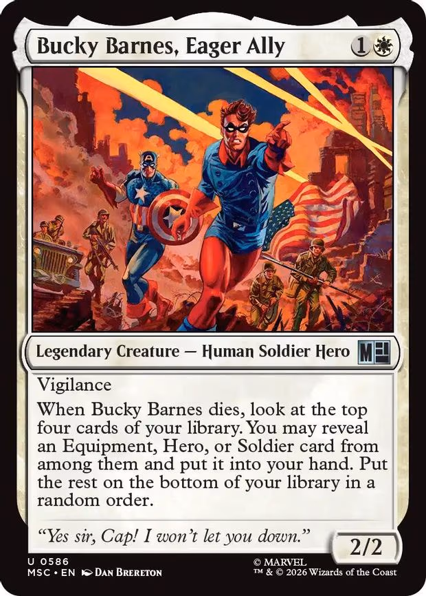 Bucky Barnes, Eager Ally - U (586)