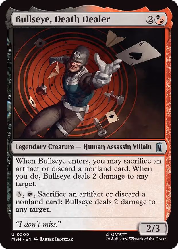 Bullseye, Death Dealer - U (209)