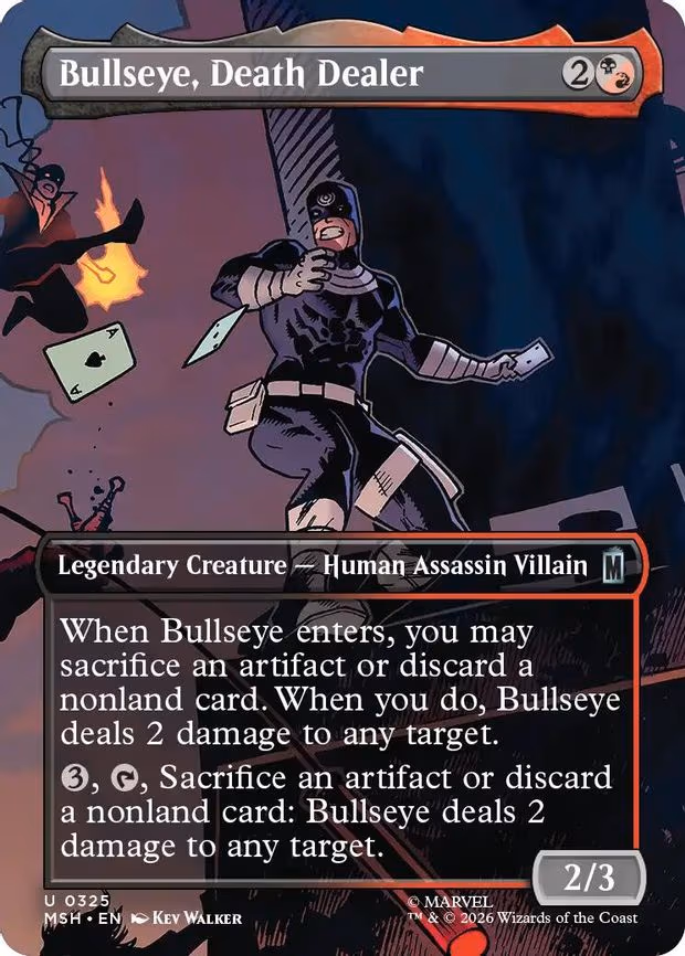 Bullseye, Death Dealer - U (325)