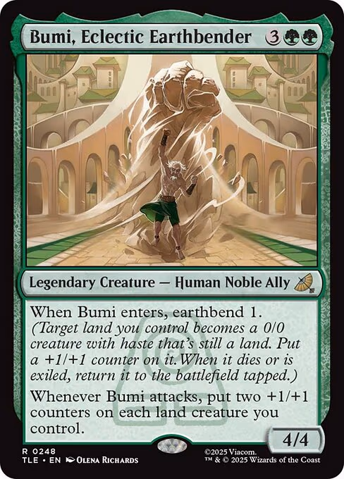Bumi, Eclectic Earthbender
