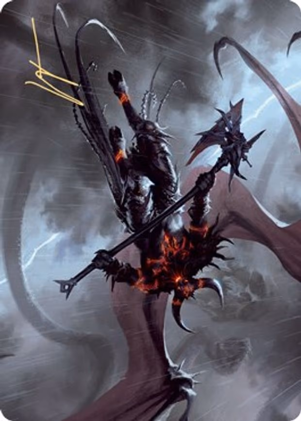 Burning-Rune Demon Art Card