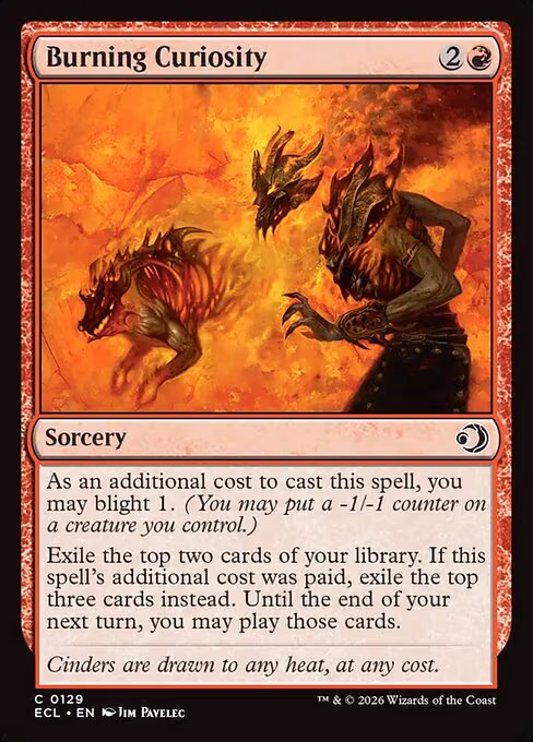 Burning Curiosity