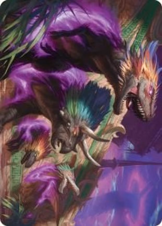 Burning Sun's Fury Art Card