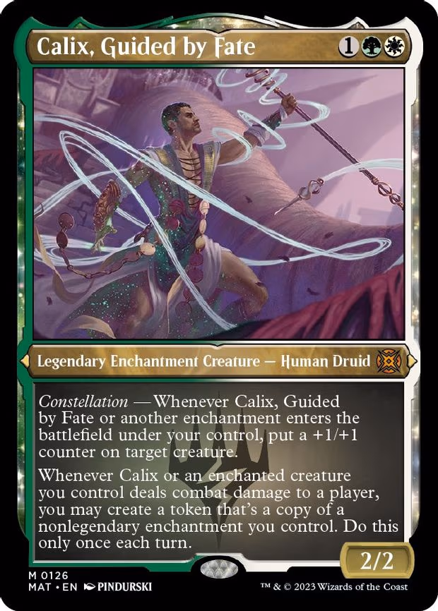 Calix, Guided by Fate