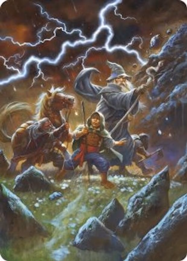 Call Forth the Tempest Art Card - S (33)