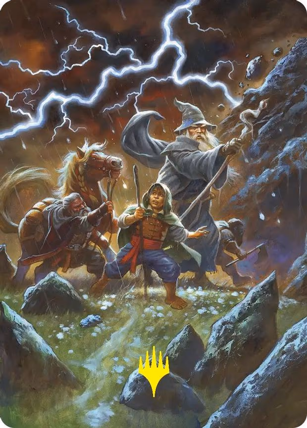 Call Forth the Tempest Art Card - S (33)