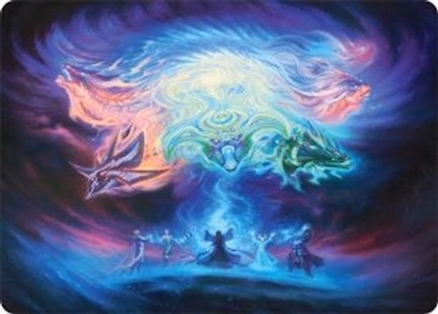 Call the Spirit Dragons Art Card