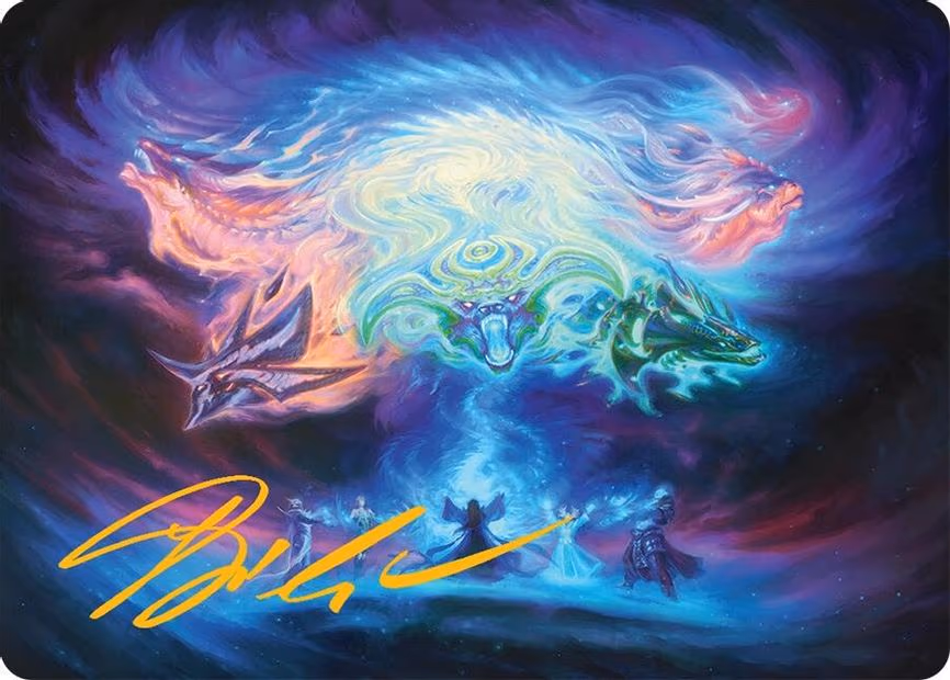 Call the Spirit Dragons Art Card