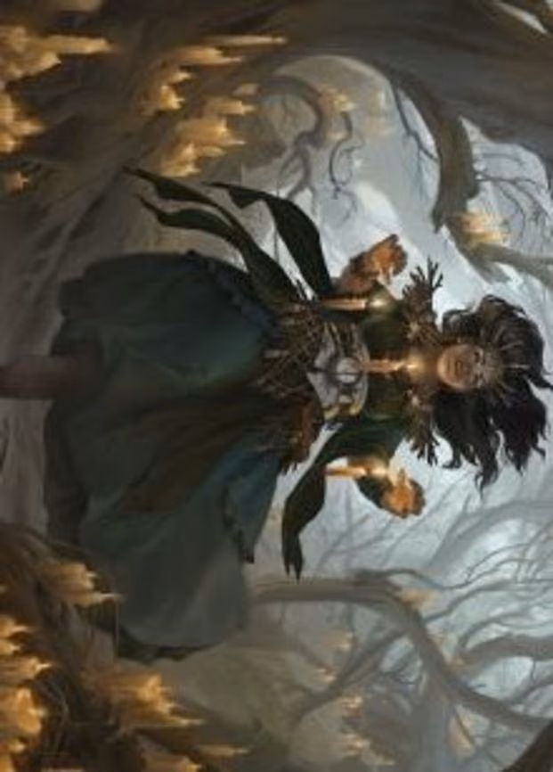 Candlegrove Witch Art Card