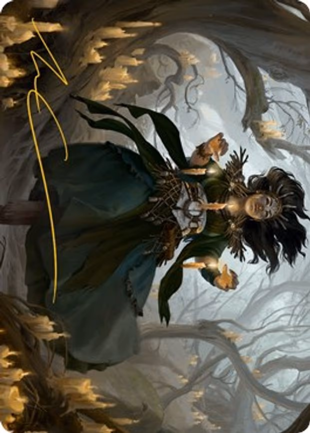 Candlegrove Witch Art Card