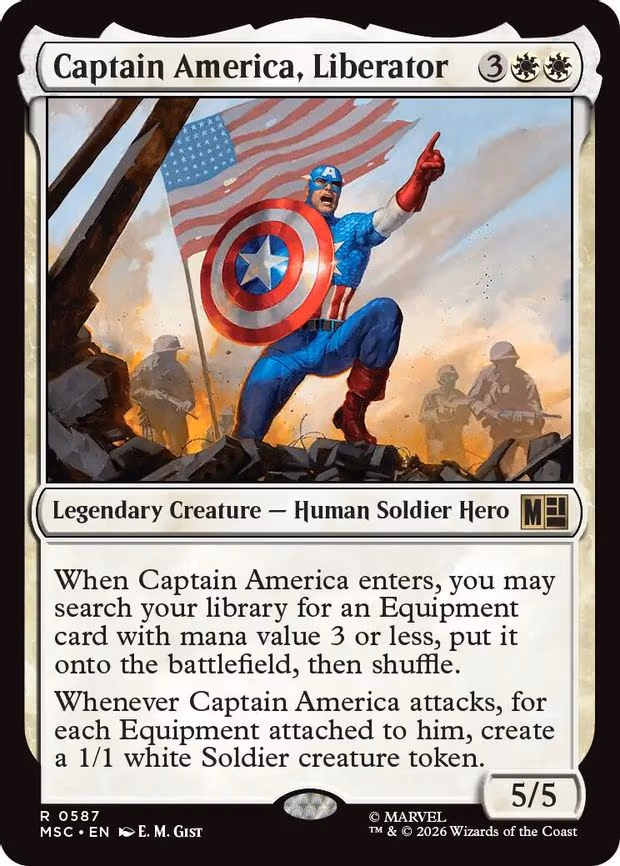 Captain America, Liberator - R (587)