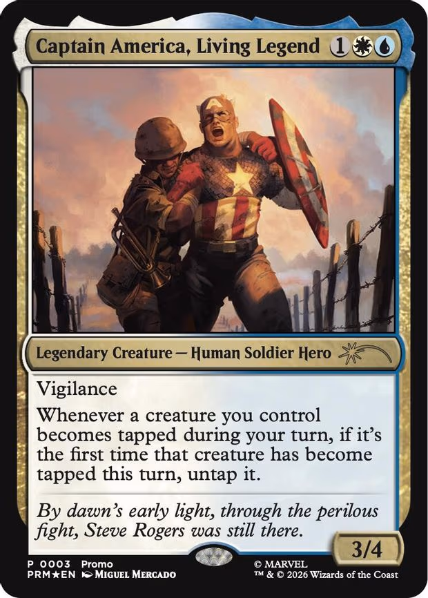 Captain America, Living Legend - P (3)