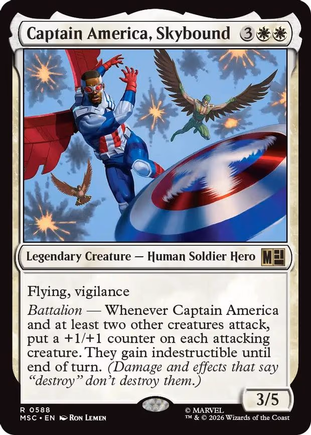 Captain America, Skybound - R (588)