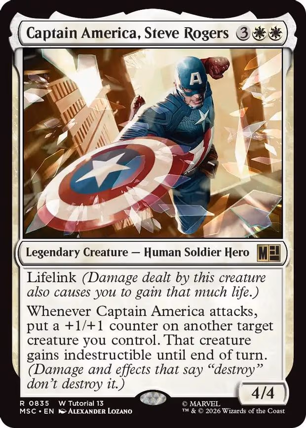 Captain America, Steve Rogers - R (835)