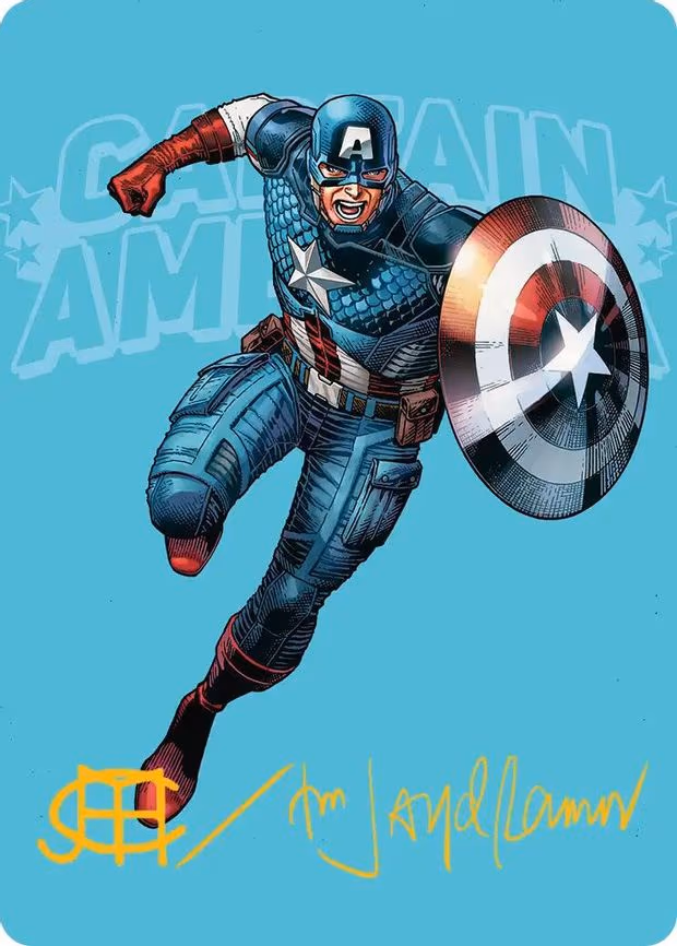 Captain America, Super-Soldier Art Card